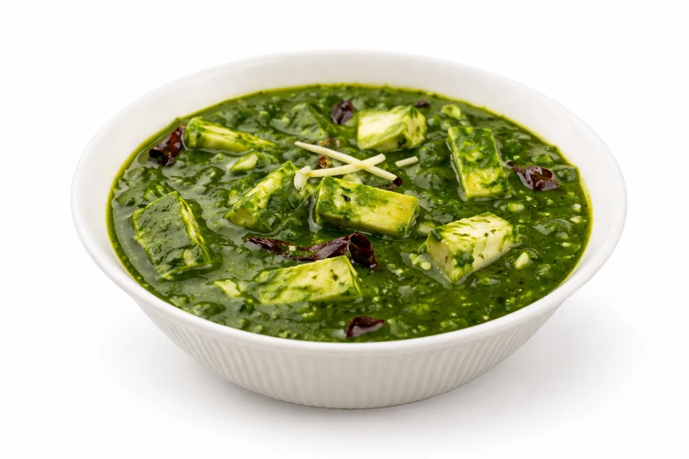 Palak paneer at The Farmer's Cuisine Indian restaurant Winnipeg