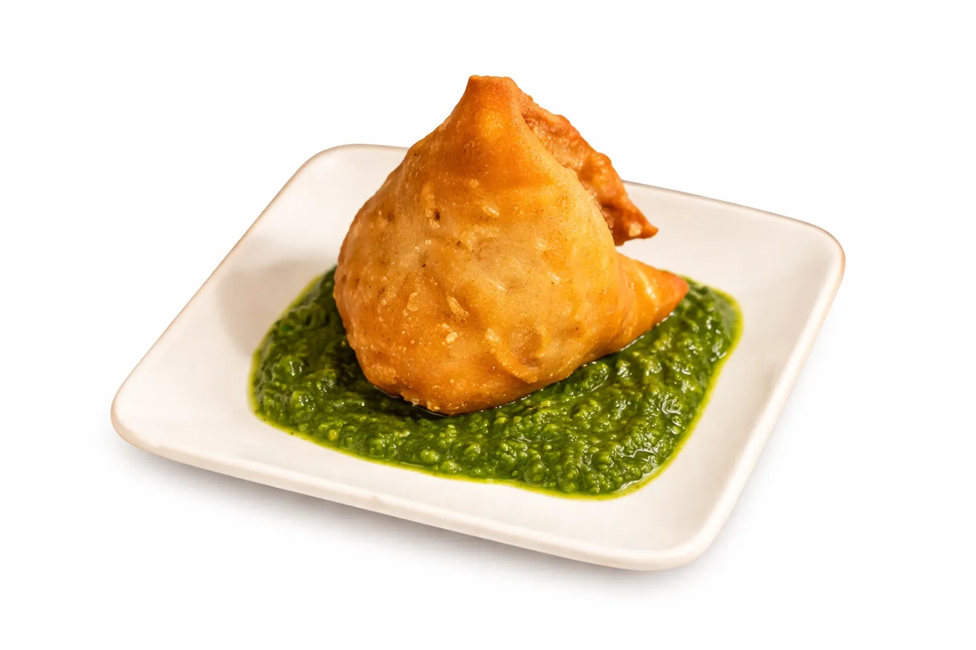 Samosas at The Farmer's Cuisine — best samosas in Winnipeg